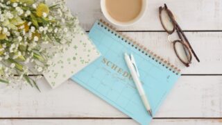 新しい環境に合わせた雰囲気の写真